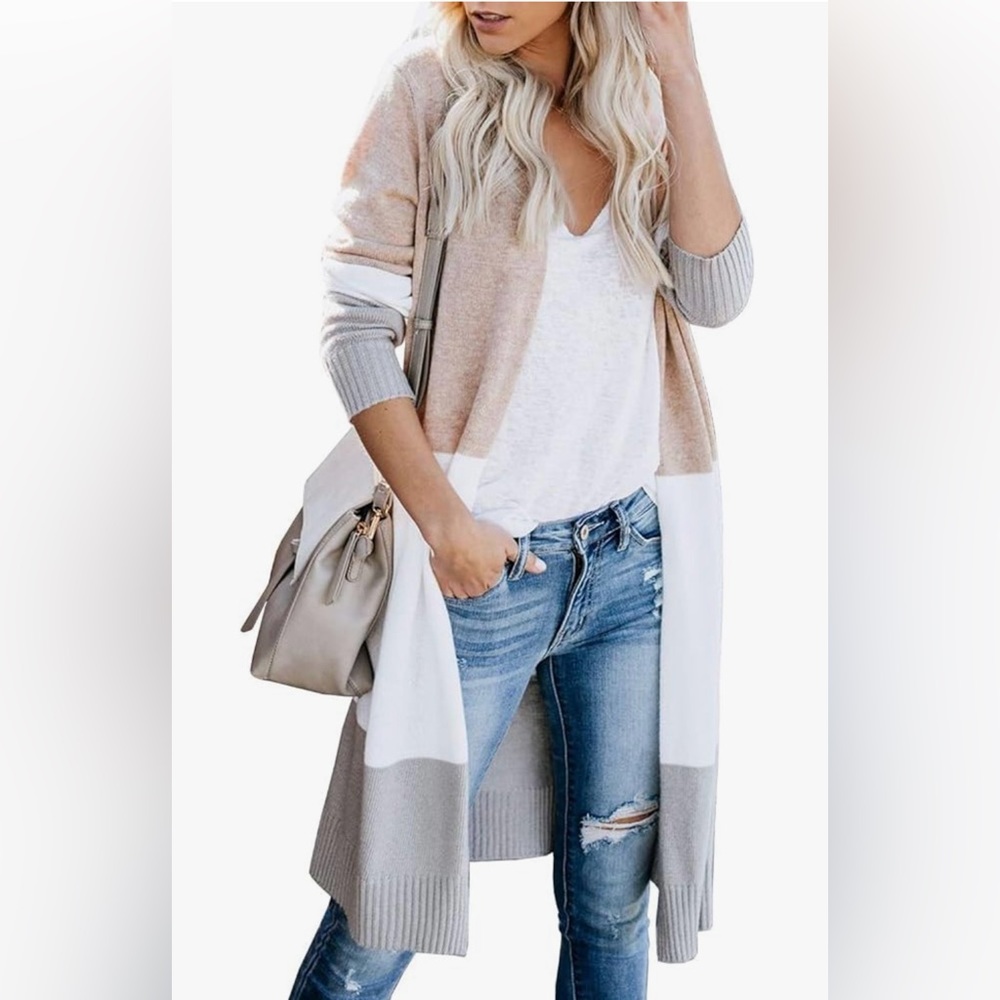 MISASSY - Color Block Cardigan